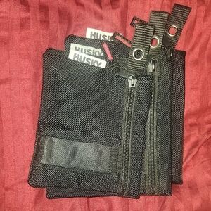 Black Zip Pouch Organizer for Tools and Accessories